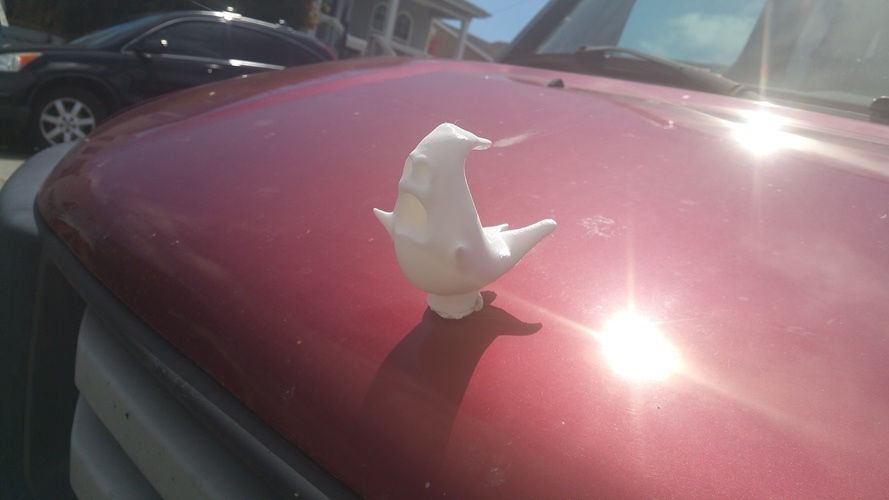 Ghostbusters Car Hood Emblem (with stem base) 3D Print 91751