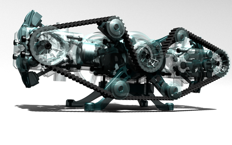 Boxer Engine 3D Print 91769 Boxer Engine 3D Print 91769
