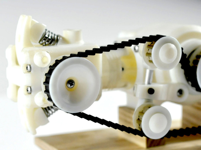 Boxer Engine 3D Print 91776 Boxer Engine 3D Print 91776