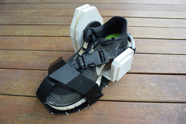 3D Printed Exoskeleton Feet - STL Files 3D Print 91815