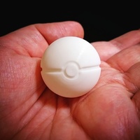 Small Small Pokeball For Cosplay 3D Printing 91837