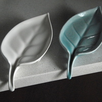 Small Leaf: Self-Draining Soap Dish 3D Printing 92024