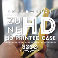 Small ZUNE HD TRIANGULAR CASE 3D Printing 92027