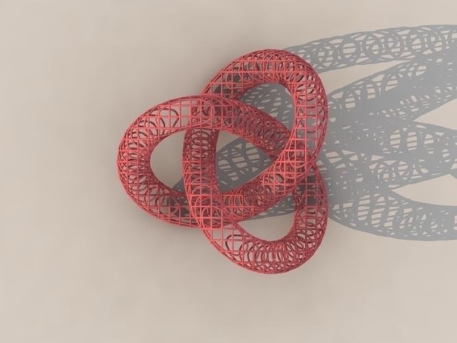 TORUS KNOT 3D Print 92223 TORUS KNOT 3D Print 92223