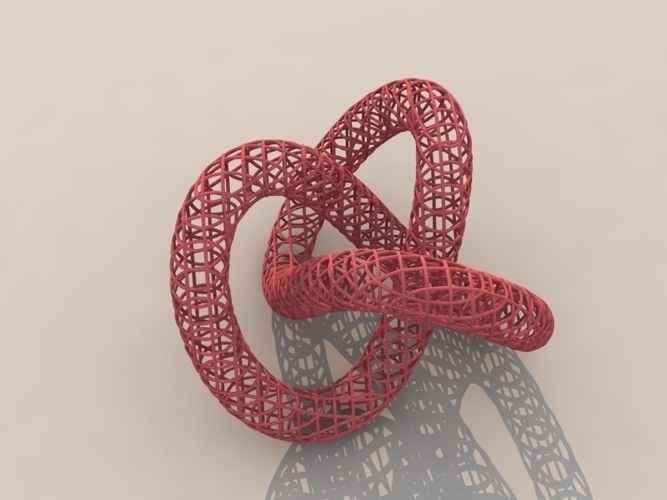 TORUS KNOT 3D Print 92224 TORUS KNOT 3D Print 92224