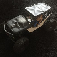 Small Soft Top for the Axial Wraith 3D Printing 92250