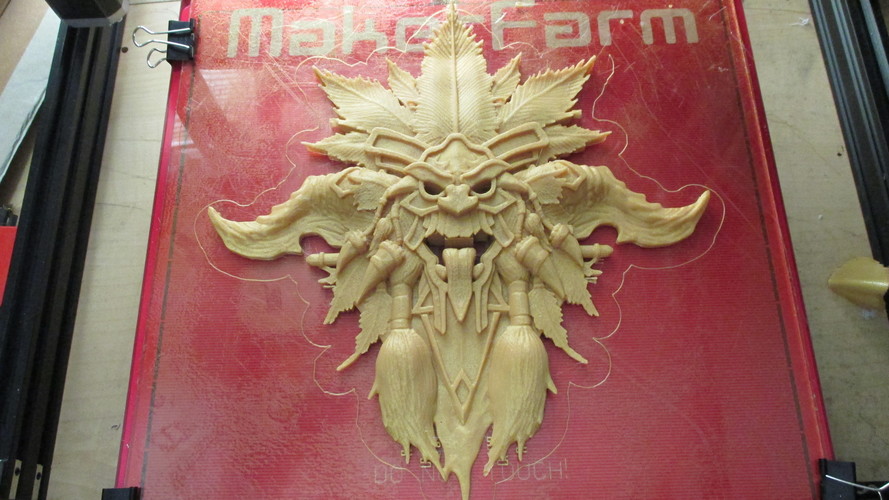 Diablo- Witch Doctor- Crest 3D Print 92428