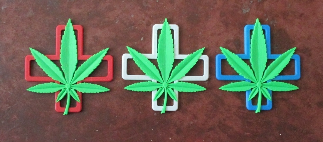 Dual Extrusion- Medical Marijuana 3D Print 92467
