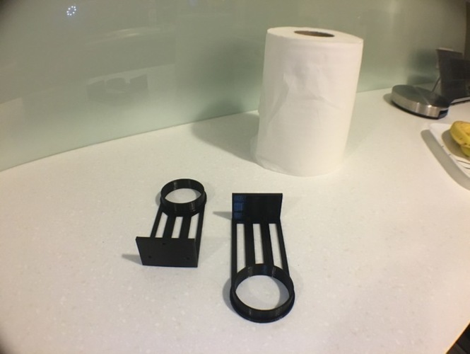 Roall Paper kitchin holder 3D Print 92673 Roall Paper kitchin holder 3D Print 92673