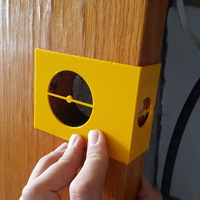 Door handle hole template - Thumbnail 1