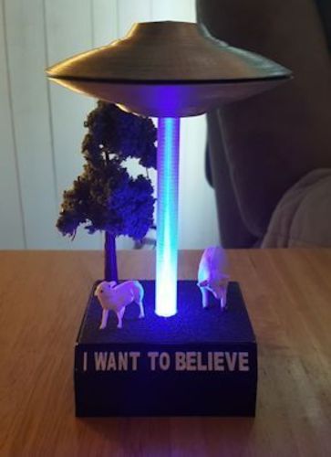 UFO - I Want To Believe 3D Print 93110