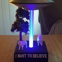 Small UFO - I Want To Believe 3D Printing 93110