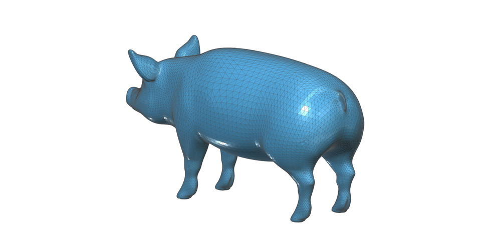 Figurine, toy, a  Pig 3D Print 93145