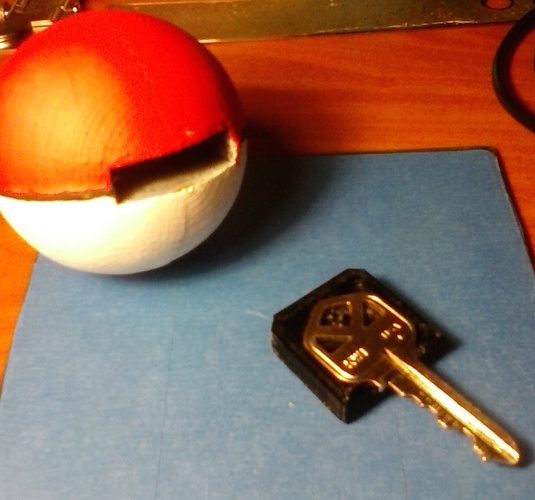 poKEYball Key Grip 3D Print 93262 poKEYball Key Grip 3D Print 93262