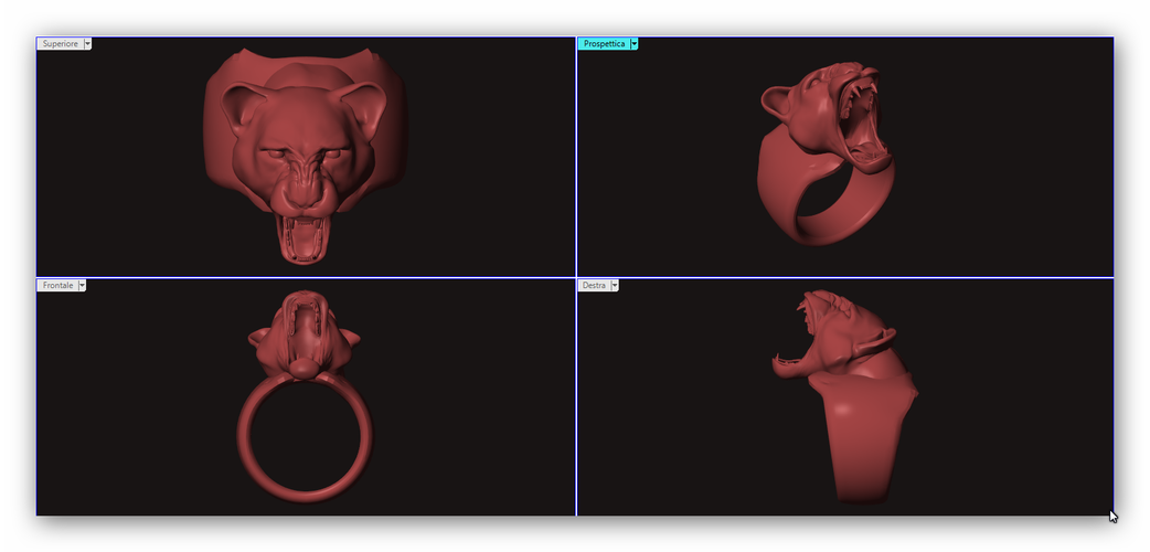 Ringpuma 3D Print 93287 Ringpuma 3D Print 93287