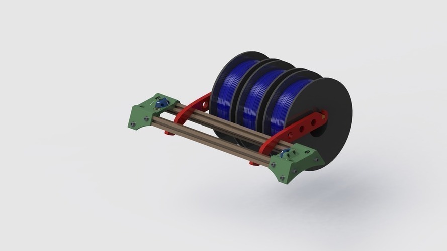 BCN3D+ Spool holder 3D Print 93387 BCN3D+ Spool holder 3D Print 93387