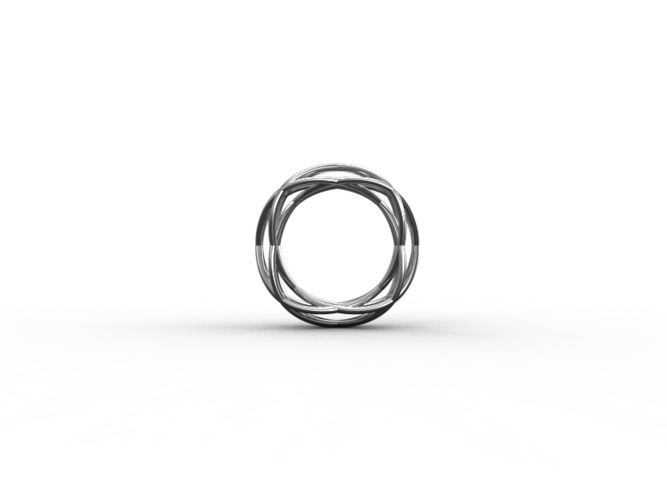 WireWave-ring 3D Print 93532