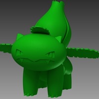 Small Ivysaur 3D Printing 93565
