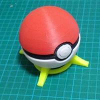 Small Pokeball remix 3D Printing 93885