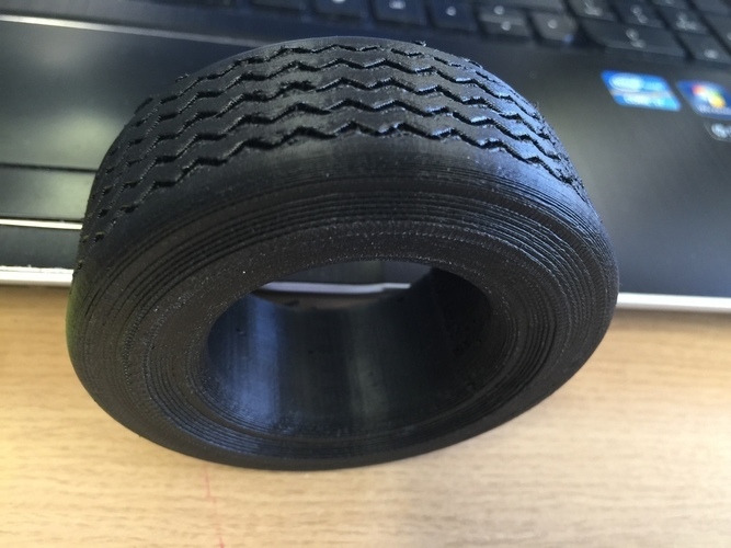 Tyre - Tyre With Rims and Rims only (updated) 3D Print 94077