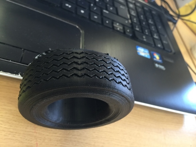 Tyre - Tyre With Rims and Rims only (updated) 3D Print 94078