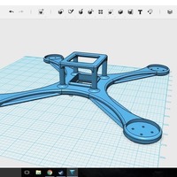 Small 250 crash and bash drone 3D Printing 94332