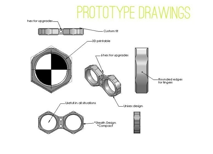 Biohaptic prototype 3D Print 94361