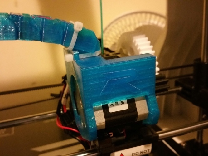 ROBO3D Cable Chain (Install without removing wires) + Stepper Mo 3D Print 94391