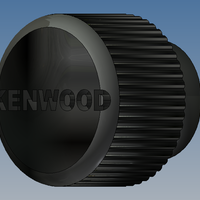Small Kenwood Dubble DIN button  3D Printing 94657