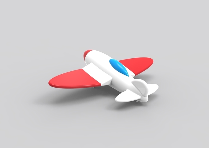 3D Spitfire plane 3D Print 94674