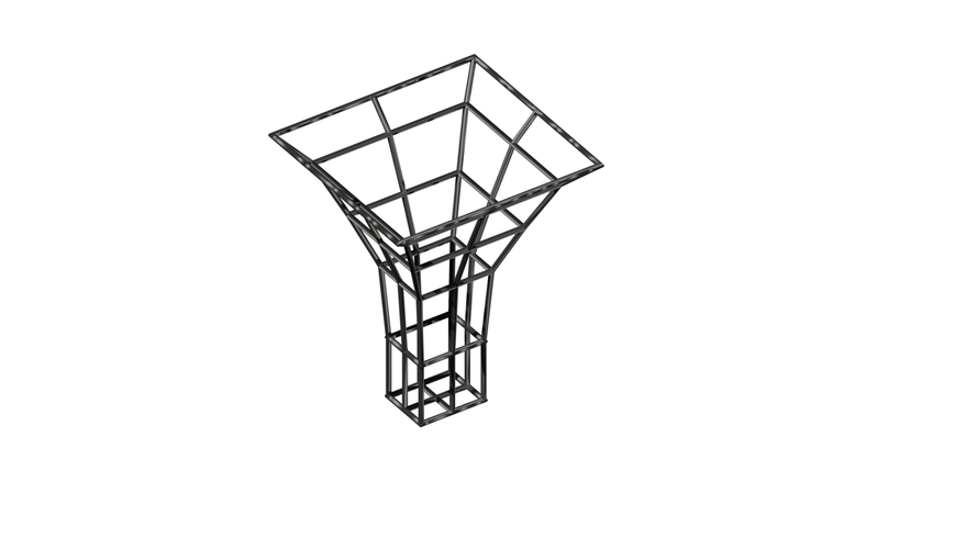 Architectural column frame 3D Print 94682