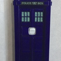 Small TARDIS Light switch cover (NZ) 3D Printing 94720