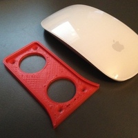Small Magic Mouse Holder 3D Printing 94769