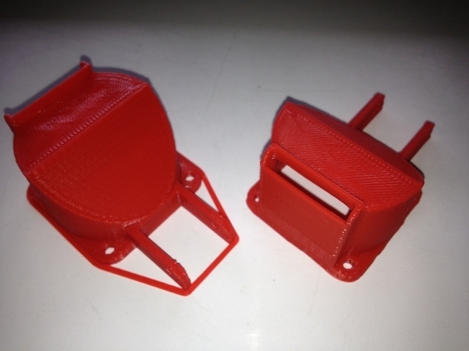 40mm fan scoop 3D Print 94771