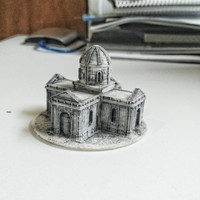 Small Easy to print Saint Miguel Chapel 3D Printing 94882