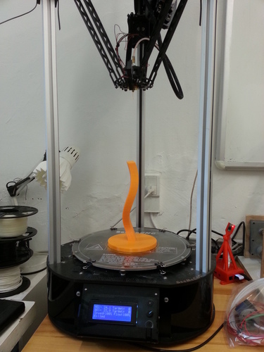 Twisted Paper Towel Holder 3D Print 95077 Twisted Paper Towel Holder 3D Print 95077