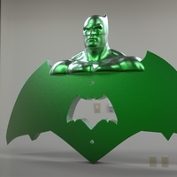Small batman krypto light switch 3D Printing 95307