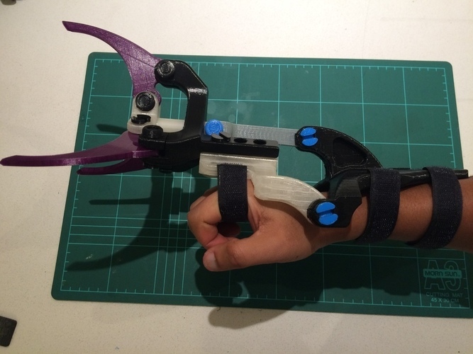 Black Ram Hand (Robotic/Prosthetic Hybrid) - Mark V 3D Print 95453
