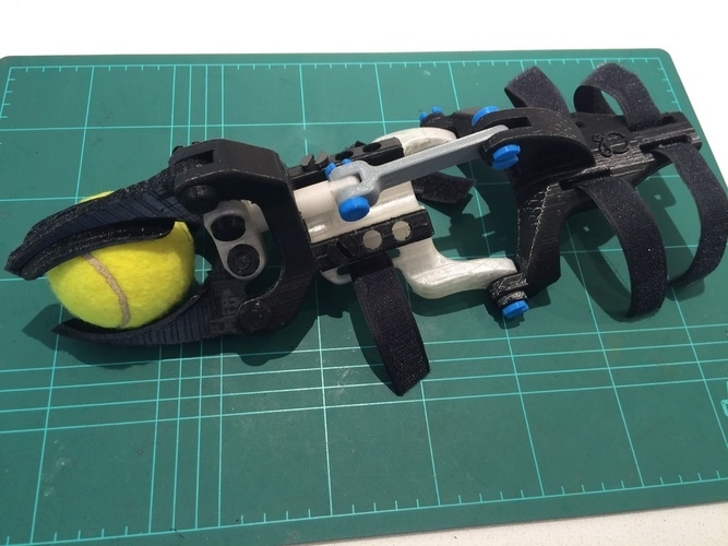 Black Ram Hand (Robotic/Prosthetic Hybrid) - Mark V 3D Print 95456