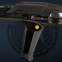 Small Star Trek Beyond Type-1B Phaser 3D Printing 95483