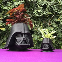 Small CoolPots # 2 - Darth Vader 3D Printing 95726
