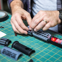 Custom Cutaway Saber Hilt - Thumbnail 6