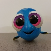 Small Baby Dory - Pixar Finding Dory 3D Printing 95911