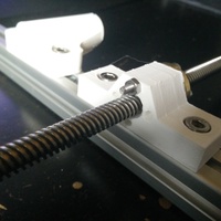 Small Redesigned parts for Vulcanus V1 - Leadscrew and Belt Tensioner 3D Printing 96047