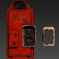 Small Nuka Cola Vending Machine Fallout 4 3D Printing 96082