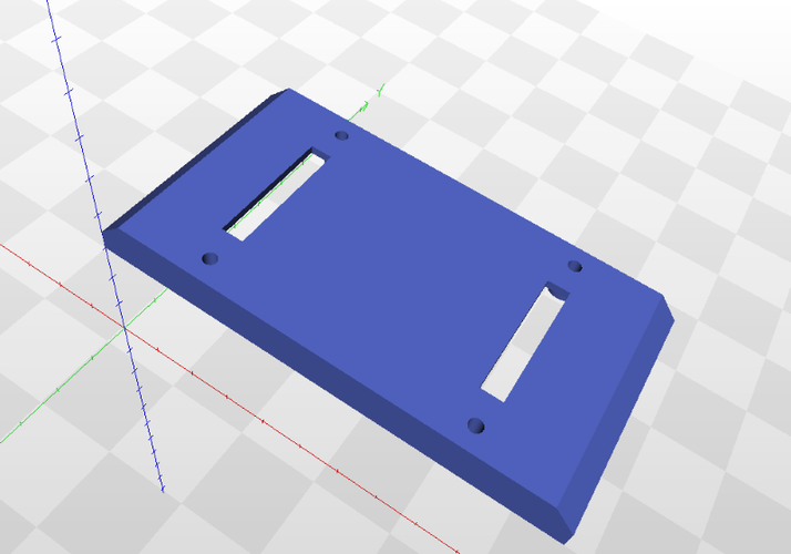 Crawler Scaler Vaterra Ascender front RC-Box and Lipo Holder 3D Print 96134 Crawler Scaler Vaterra Ascender front RC-Box and Lipo Holder 3D Print 96134