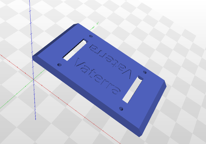 Crawler Scaler Vaterra Ascender front RC-Box and Lipo Holder 3D Print 96135 Crawler Scaler Vaterra Ascender front RC-Box and Lipo Holder 3D Print 96135
