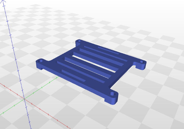 Crawler Scaler Vaterra Ascender front RC-Box and Lipo Holder 3D Print 96138 Crawler Scaler Vaterra Ascender front RC-Box and Lipo Holder 3D Print 96138
