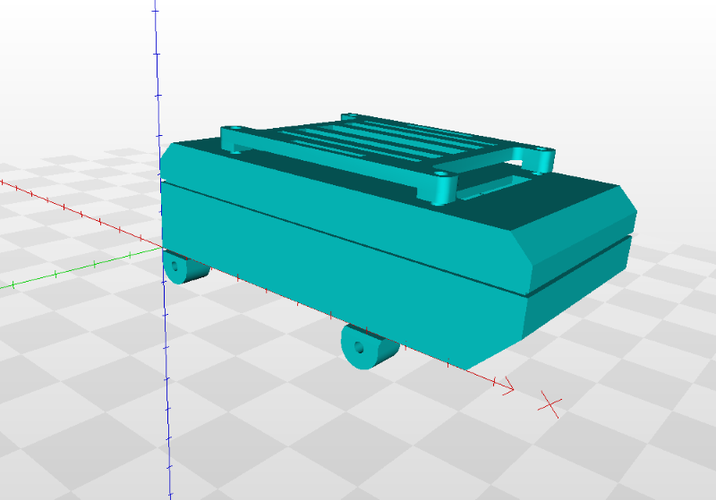 Crawler Scaler Vaterra Ascender front RC-Box and Lipo Holder 3D Print 96139 Crawler Scaler Vaterra Ascender front RC-Box and Lipo Holder 3D Print 96139