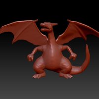 Small CHARIZARD - Pokemon 3D Printing 96185